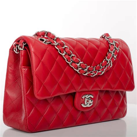 red and black chanel bag|red chanel bag price.